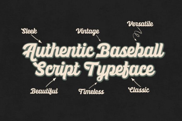 Ballpark Beauty: More Than Just a Script Font