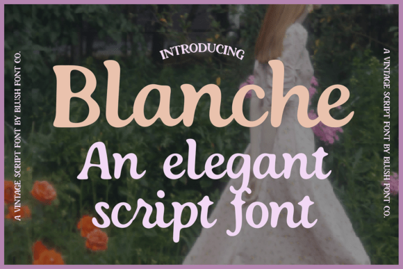 Blanche: A Vintage Script for Modern Creatives