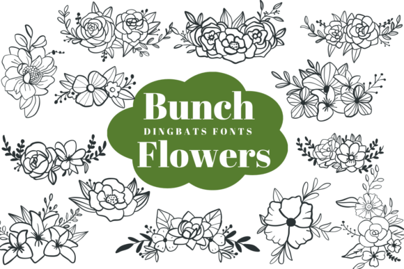 Bunch Flowers: A Dingbats Font That Sparks Creativity