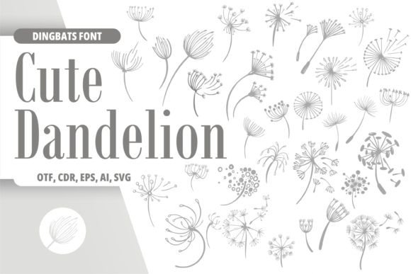Cute Dandelion: A Whimsical Font for Creative Projects