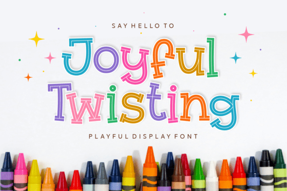 Joyful Twisting: The Hand-Crafted Font for Authentic Design