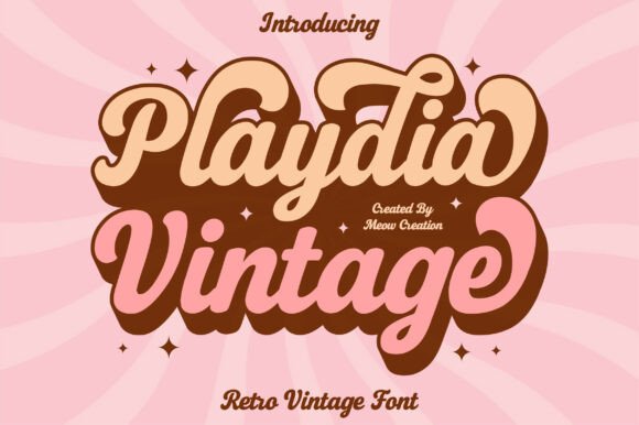 Playdia Vintage: Adding Groovy Charm to Modern Design