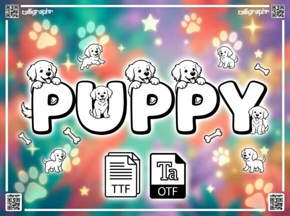 Puppy: A Premium Display Font for Unforgettable Headlines