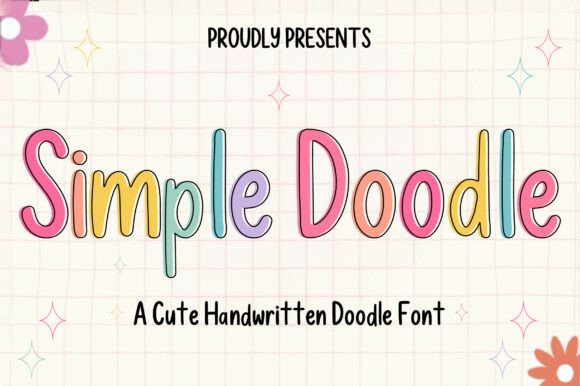 Simple Doodle: A Cute Handwritten Doodle Font