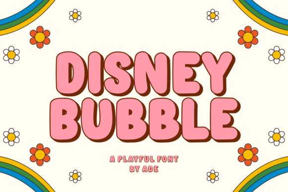 The Magic of Disney Bubble: A Playful Font for Modern Design