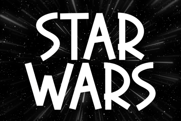 Unleashing the Force: The Star Wars Display Font