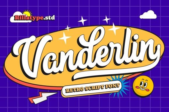 Vanderlin: A Journey into Retro Script Elegance